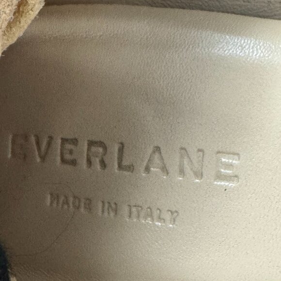 Everlane Women's Red The Italian Leather Day Heel Size 7 1/2 - Picture 14 of 15